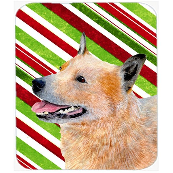 Skilledpower Australian Cattle Dog Candy Cane Holiday Christmas Mouse Pad; Hot Pad Or Trivet SK236014